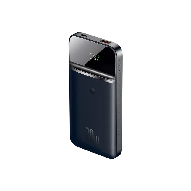 baseus-magnetic-power-bank-10000mah-20w-usb-c-wireless-battery-pack-with-led-dis image 1