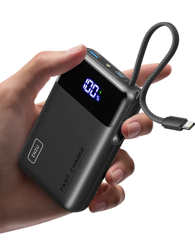 iniu-carry-p51l-45w-usb-c-portable-power-bank-20000mah-with-built-in-cable-small image 1