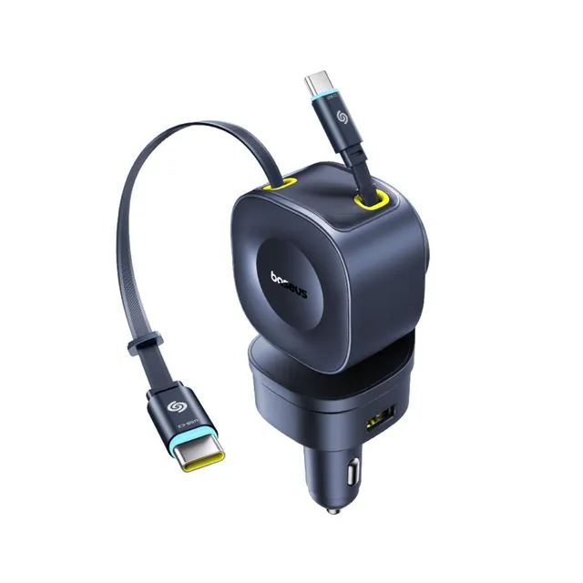 baseus-primetrip-vr2-max-car-charger-with-retractable-cable-3c-u-240w-dual-pull- image 1