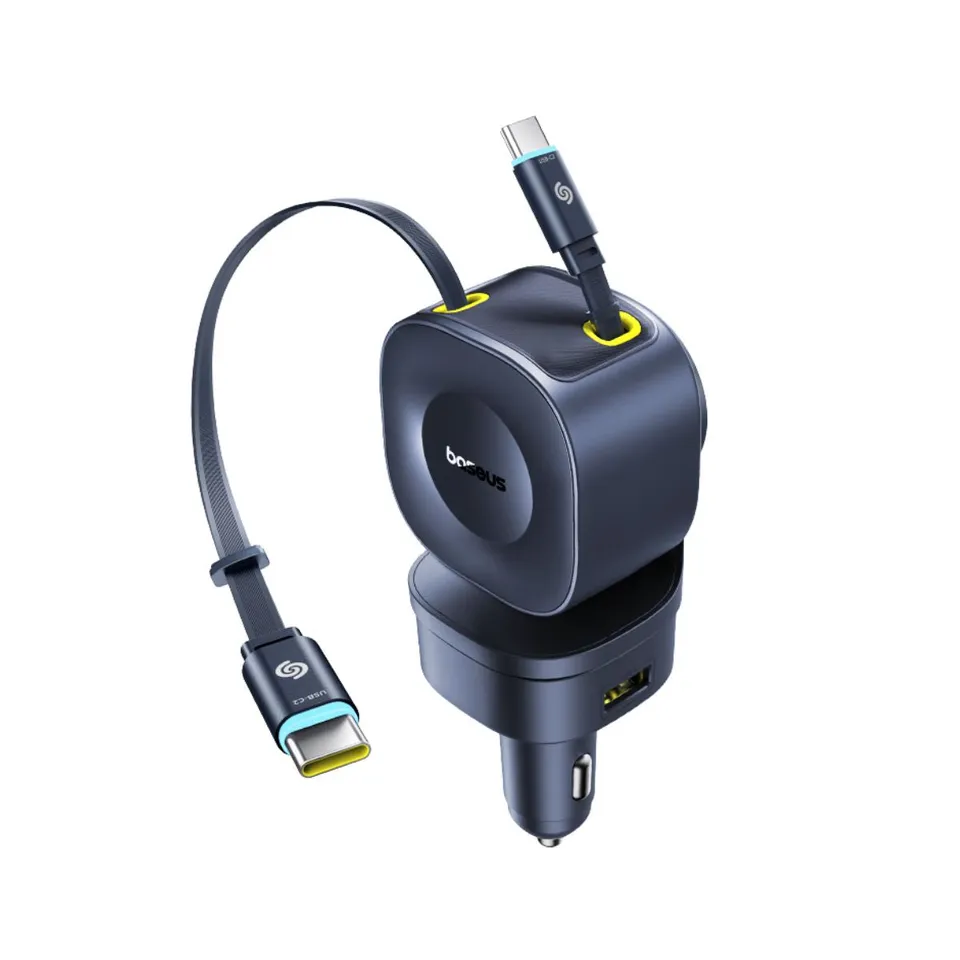 baseus-primetrip-vr2-max-car-charger-with-retractable-cable-3c-u-240w-dual-pull- image 1