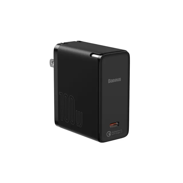 baseus-gan2-100w-usb-c-fast-wall-charger-gan-ii-quick-charge-5-0-compact-travel- image 1