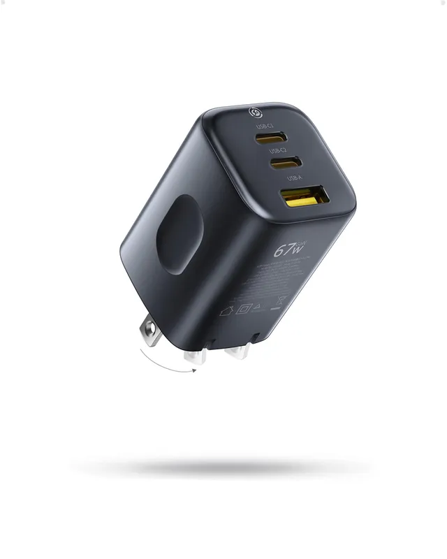 baseus-picogo-67w-usb-c-gan-charger-smallest-3-port-foldable-plug-fast-charging- image 1