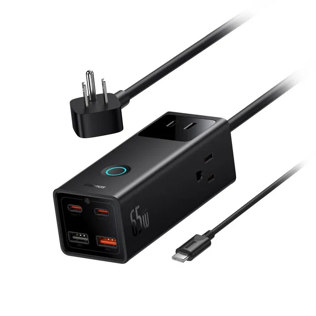 baseus-powercombo-pro-7-port-power-strip-65w-fast-charging-surge-protector-with- image 1