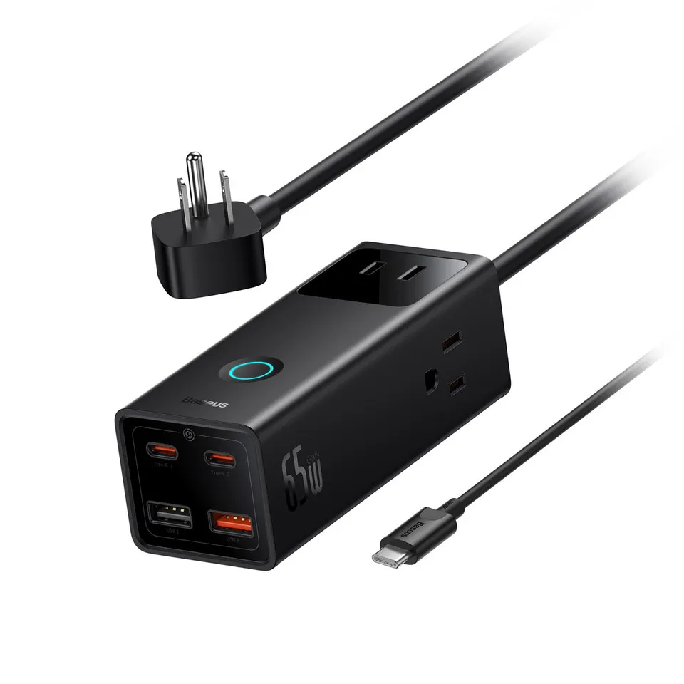 baseus-powercombo-pro-7-port-power-strip-65w-fast-charging-surge-protector-with- image 1