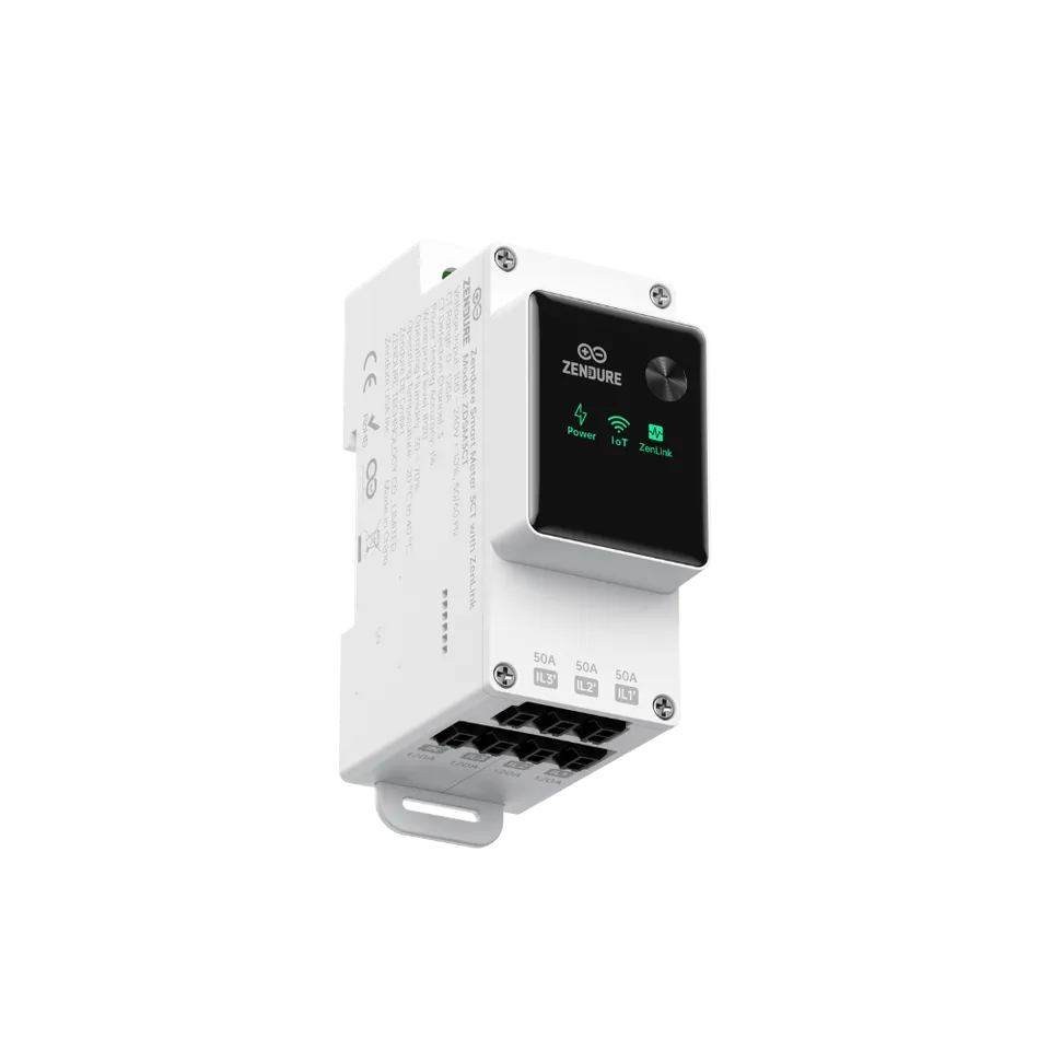 zendure-smart-meter-3ct-three-clamp-home-energy-monitoring-meter-for-zen-os-and- image 1