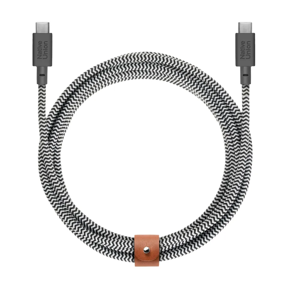 native-union-belt-cable-xl-100w-10ft-3m-ultra-strong-braided-usb-c-to-usb-c-char image 1