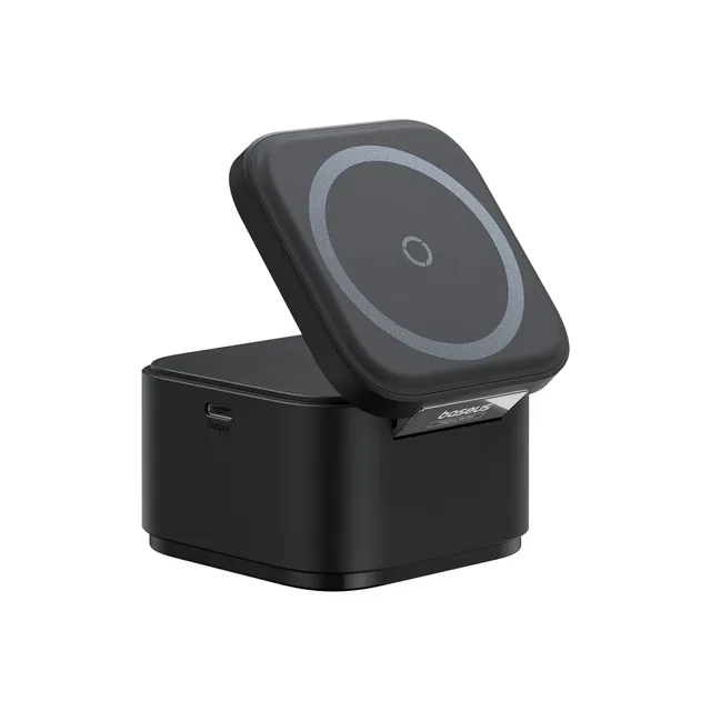baseus-magpro-2-in-1-magnetic-wireless-charger-25w-foldable-qi2-charging-station image 1