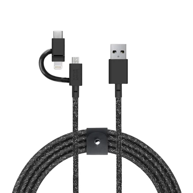 native-union-belt-cable-universal-6-5ft-mfi-certified-charging-cable-with-3-in-1 image 1