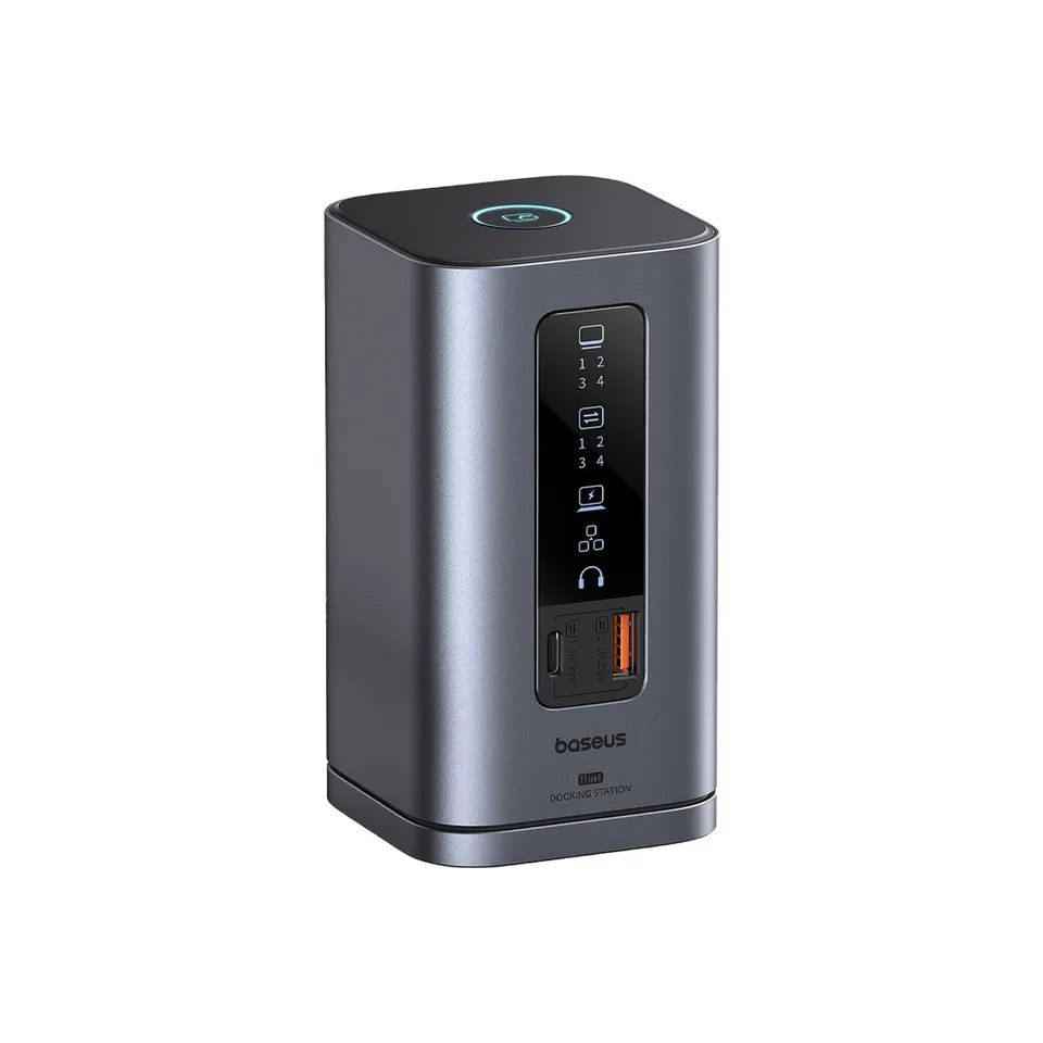 baseus-spacemate-11-in-1-usb-c-docking-station-with-triple-display-2x-hdmi-2x-dp image 1