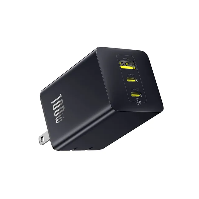 baseus-enerfill-fe11-100w-3-port-usb-c-gan-fast-charger image 1