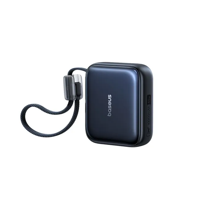 baseus-picogo-ac22-ultra-mini-power-bank-with-built-in-usb-c-cable-10000mah-45w- image 1