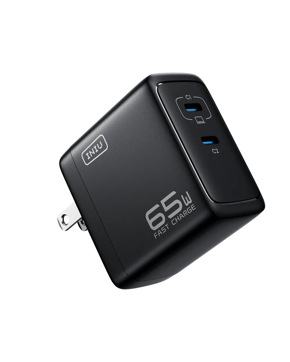 iniu-i624-65w-dual-port-gan-wall-charger image 1