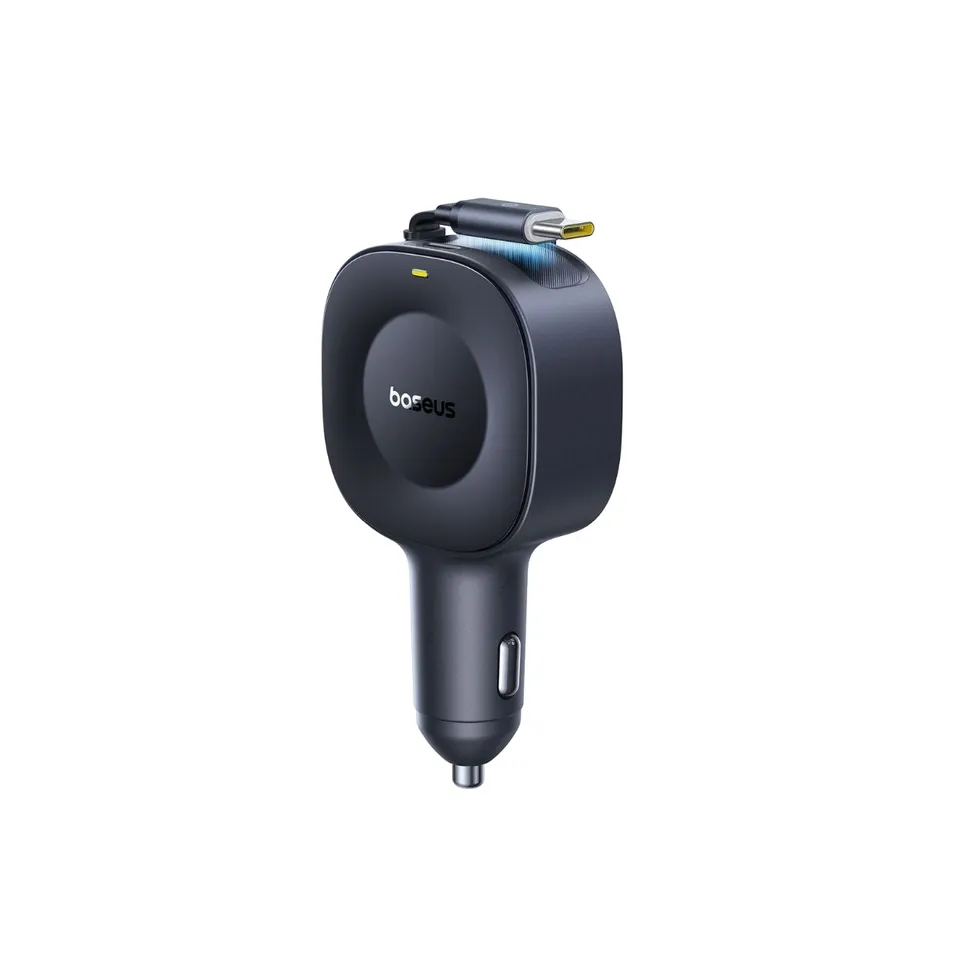 baseus-primetrip-vr2-60w-retractable-dual-usb-c-car-charger image 1