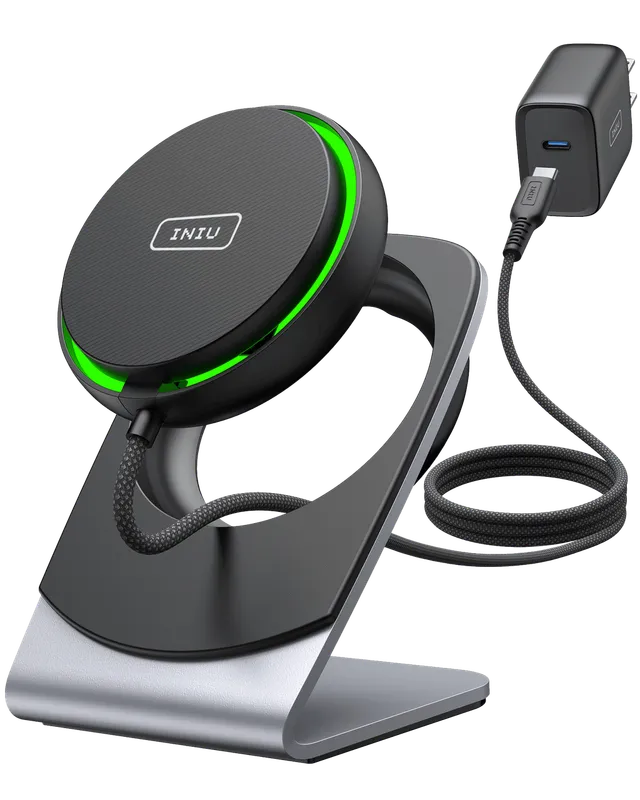 iniu-wi213-magsafe-charger-15w-fast-wireless-charging-with-9-fin-turbo-cooling-f image 1