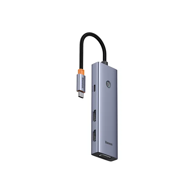 baseus-7-in-1-triple-display-usb-c-hub-multiport-adapter-dock-with-triple-4k-mon image 1