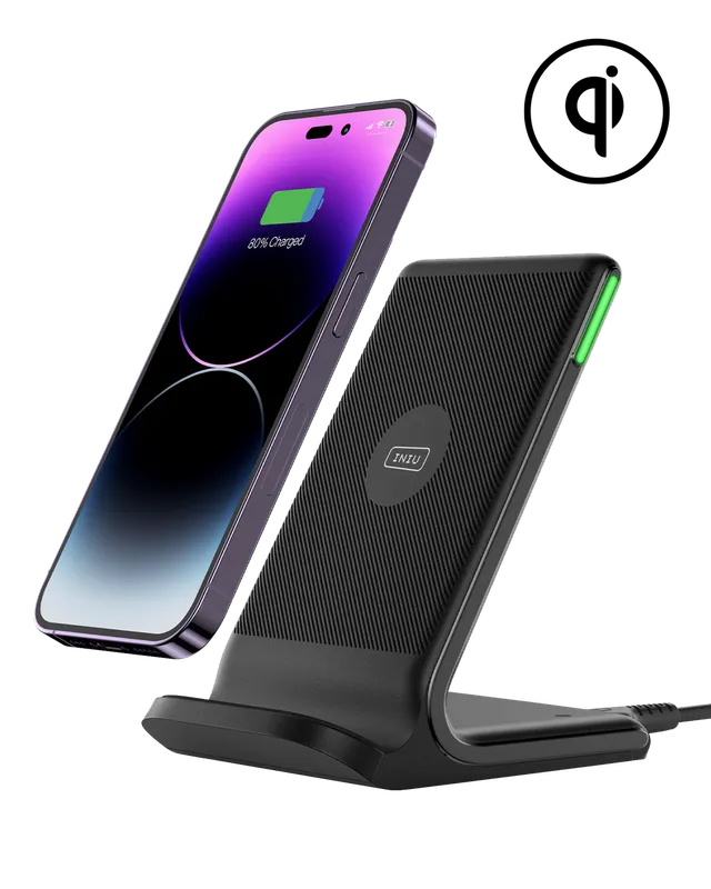 iniu-i211-15w-qi-certified-wireless-charger-with-sleep-friendly-adaptive-light image 1