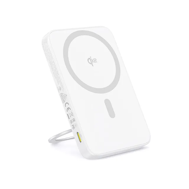 baseus-picogo-magnetic-power-bank-qi2-5000mah-20w-with-ring-kickstand-ultra-slim image 1