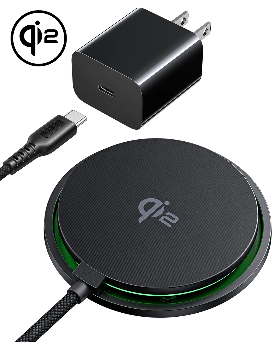 iniu-snapgo-w11-qi2-15w-magnetic-wireless-charger-with-turbo-cooling-fan-and-led image 1