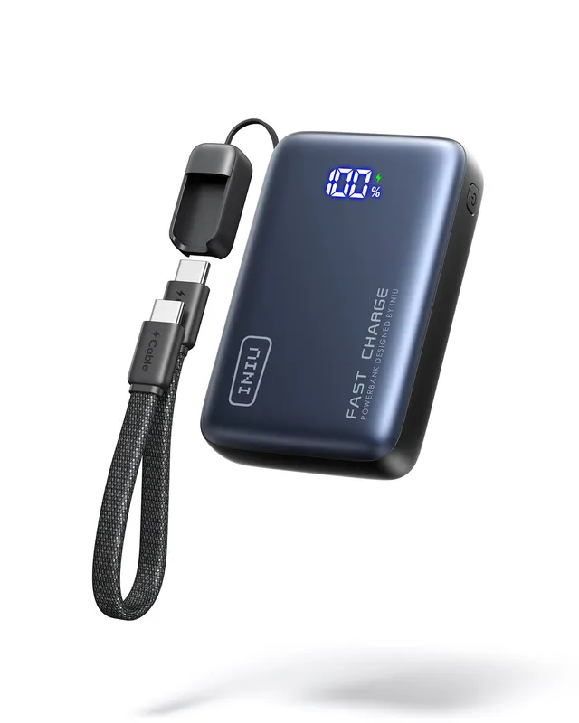 iniu-10000mah-pd-45w-palm-size-portable-charger-power-bank-with-built-in-usb-c-c image 1