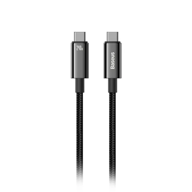 baseus-240w-pd3-1-usb-c-to-usb-c-fast-charging-cable-usb4-40gbps-48v-5a-bf20-ser image 1