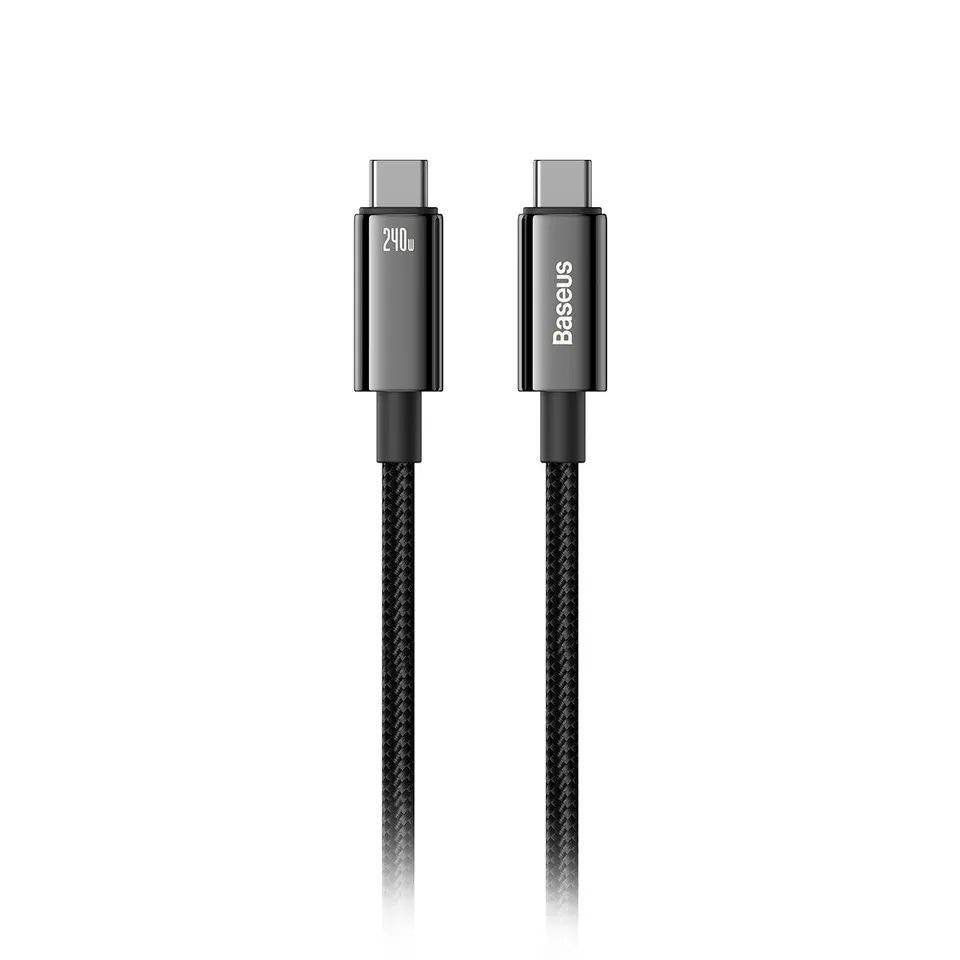 baseus-240w-pd3-1-usb-c-to-usb-c-fast-charging-cable-usb4-40gbps-48v-5a-bf20-ser image 1