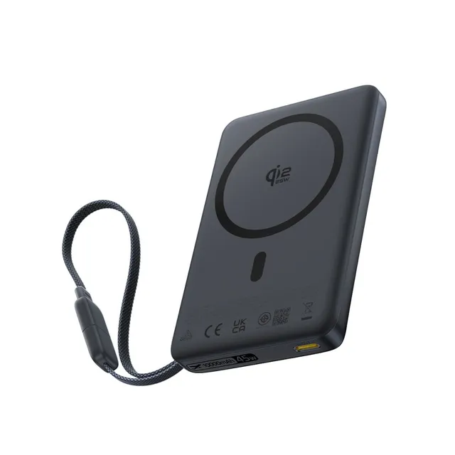 baseus-picogo-am52-qi2-2-magnetic-power-bank-with-built-in-usb-c-cable-10000mah- image 1
