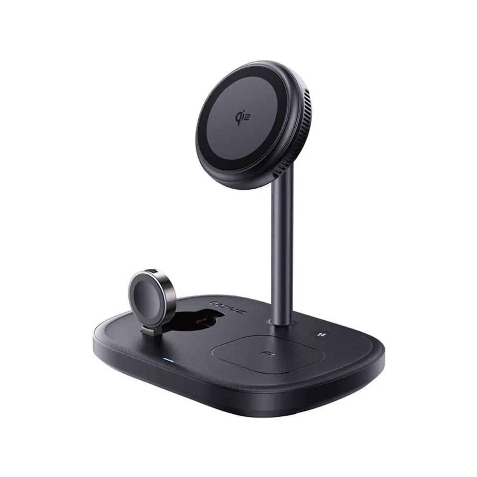 baseus-enerfill-fs41-3-in-1-wireless-charging-stand-for-phone-earbuds-and-watch image 1