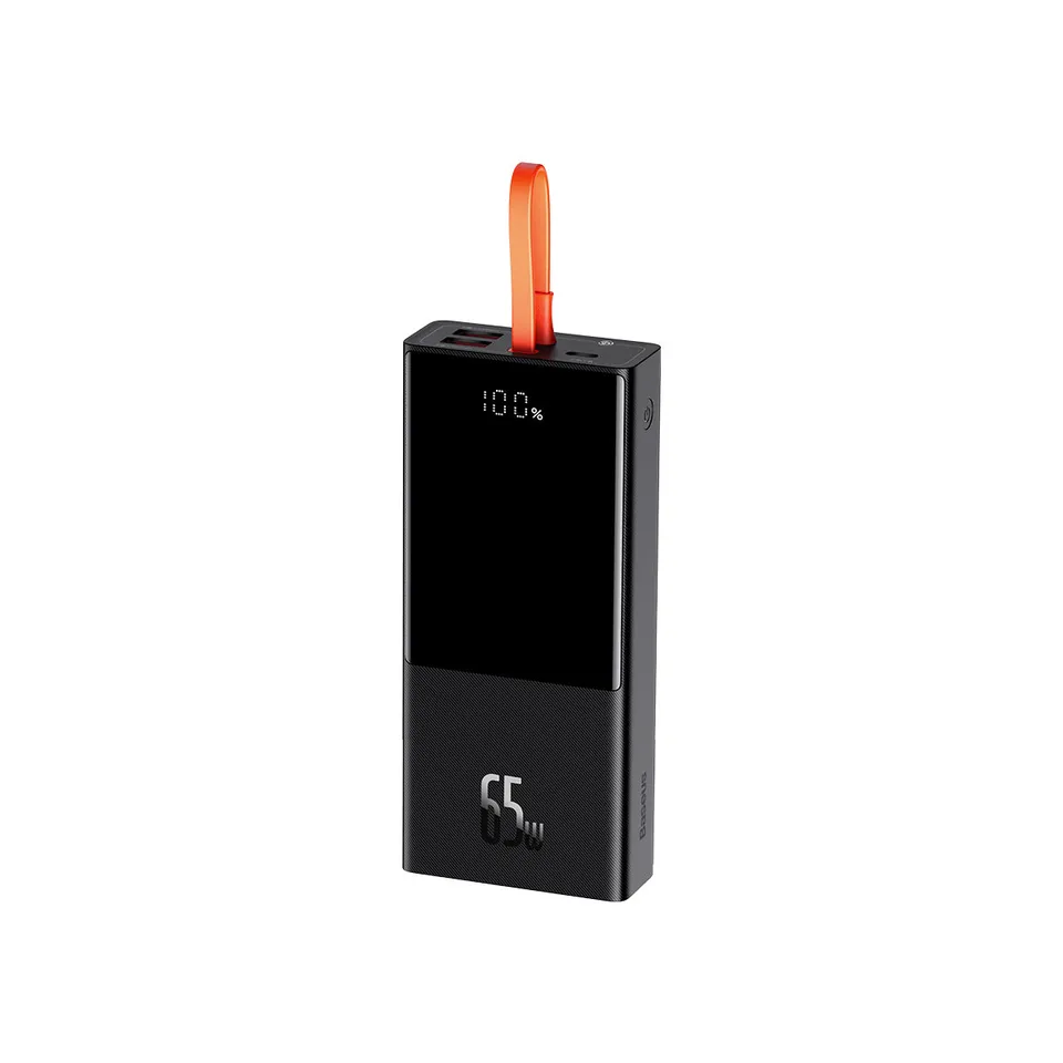 baseus-elf-65w-20000mah-power-bank-laptop-fast-charging-battery-pack-with-built- image 1