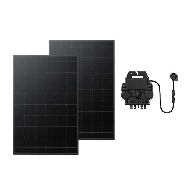 zendure-plug-and-play-solar-kit-with-2x420w-panels-and-microinverter-solarflow-c image 1