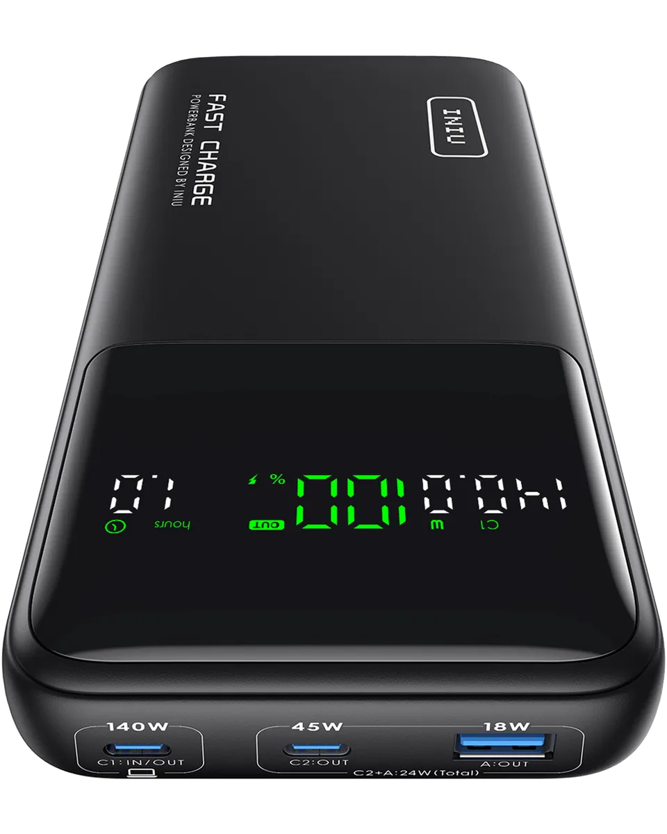 iniu-b64-140w-27-000mah-power-bank-pd-3-1-fast-charge-battery-pack-with-140w-max image 1