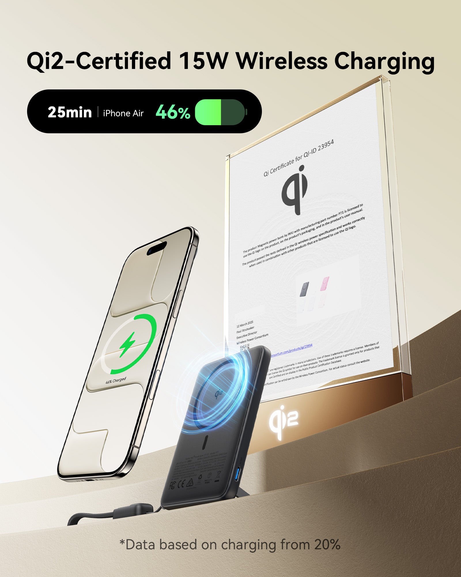 iniu-snapgo-p71-qi2-magnetic-power-bank-magsafe-15w-wireless-20w-pd-wired-5-000m image 3