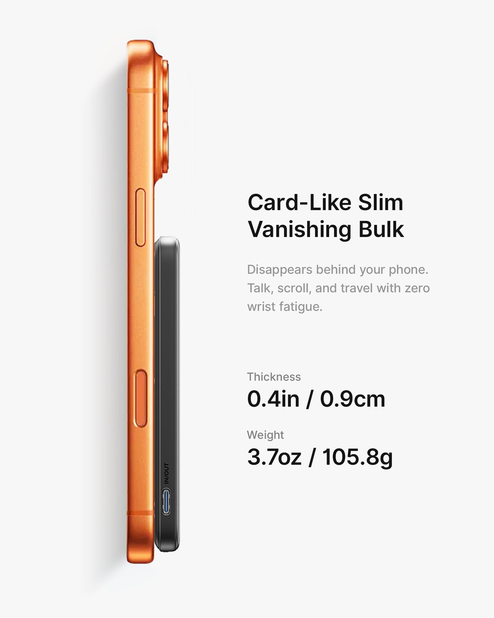 iniu-qi2-magnetic-power-bank-5000mah-20w-pd-slimmest-wireless-portable-charger image 5