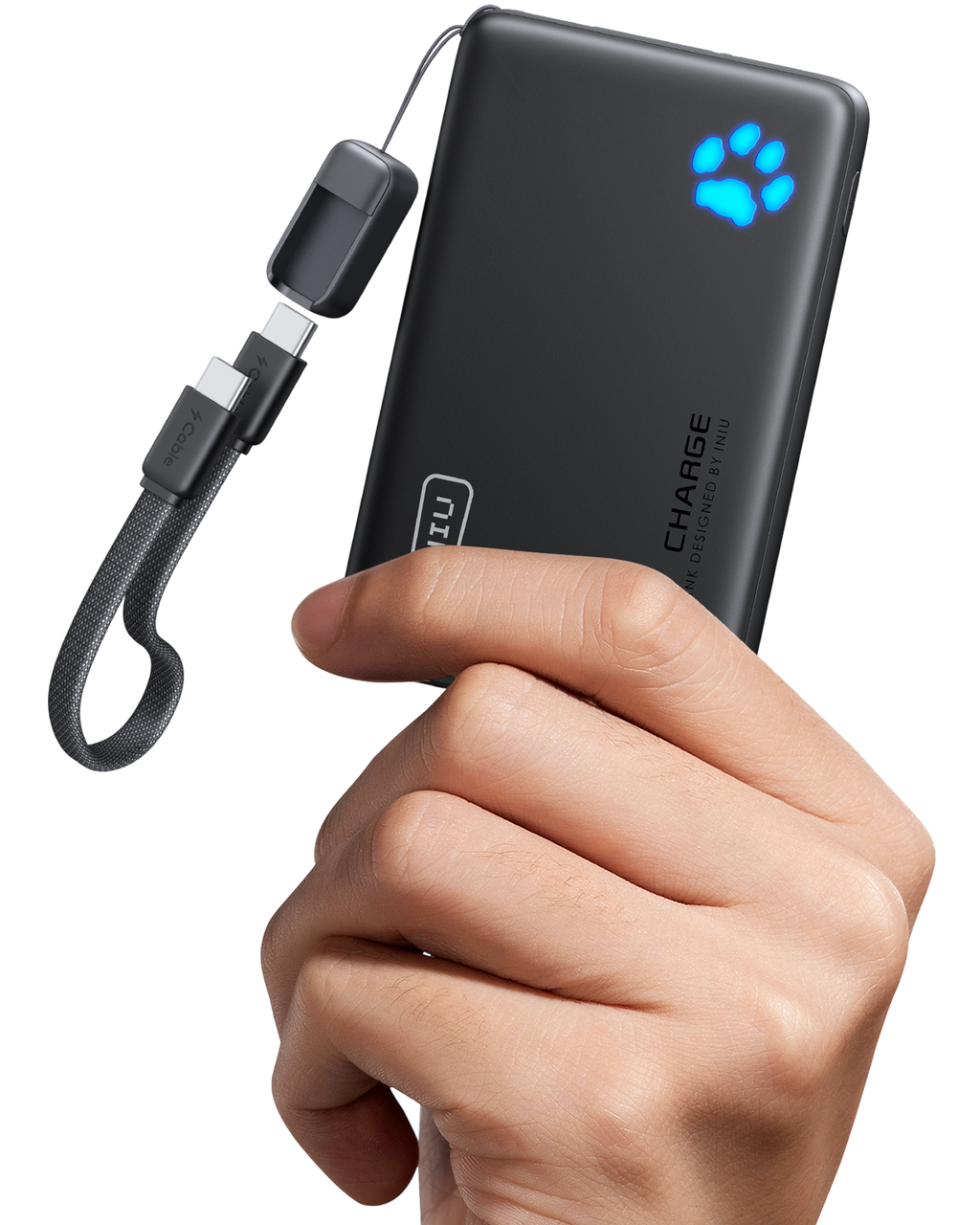 iniu-pawsible-p41-power-bank-45w-10000mah-tinycell-dual-usb-c-in-out-fast-charge image 1