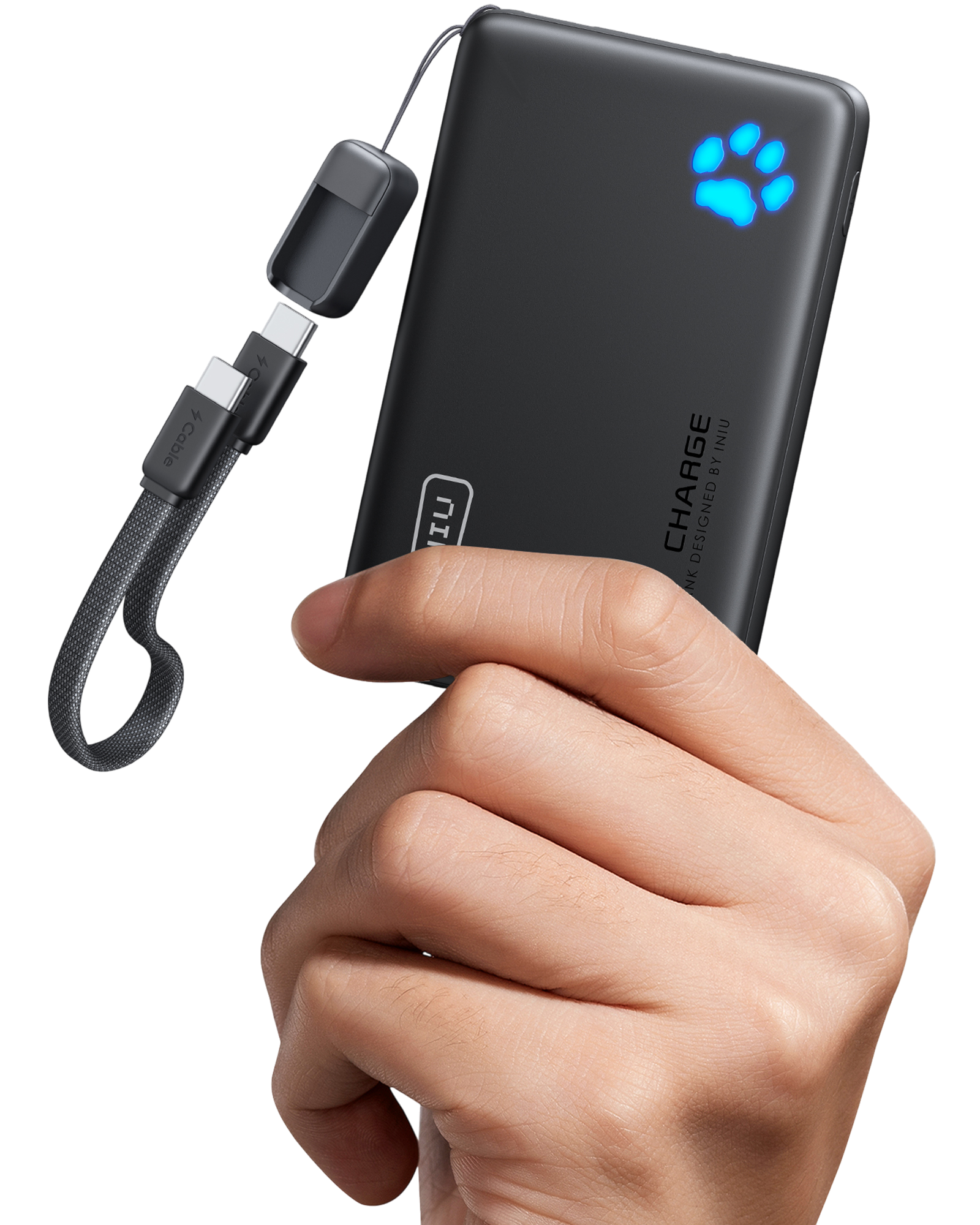 iniu-pawsible-p41-power-bank-45w-10000mah-tinycell-dual-usb-c-in-out-fast-charge image 2