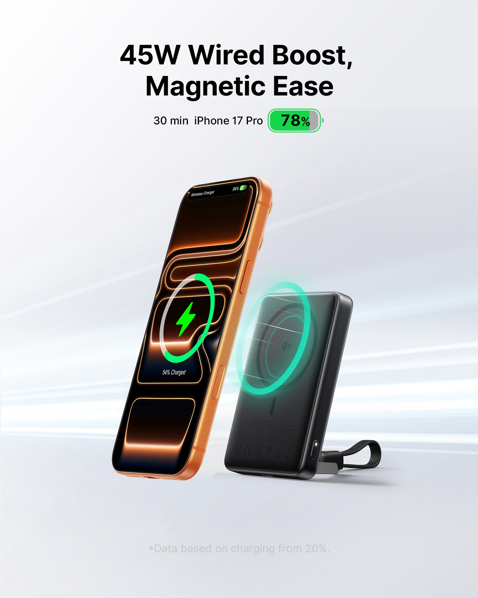 iniu-snapgo-p73-qi2-15w-magnetic-slim-power-bank-10000mah-with-45w-pd-wired-char image 5