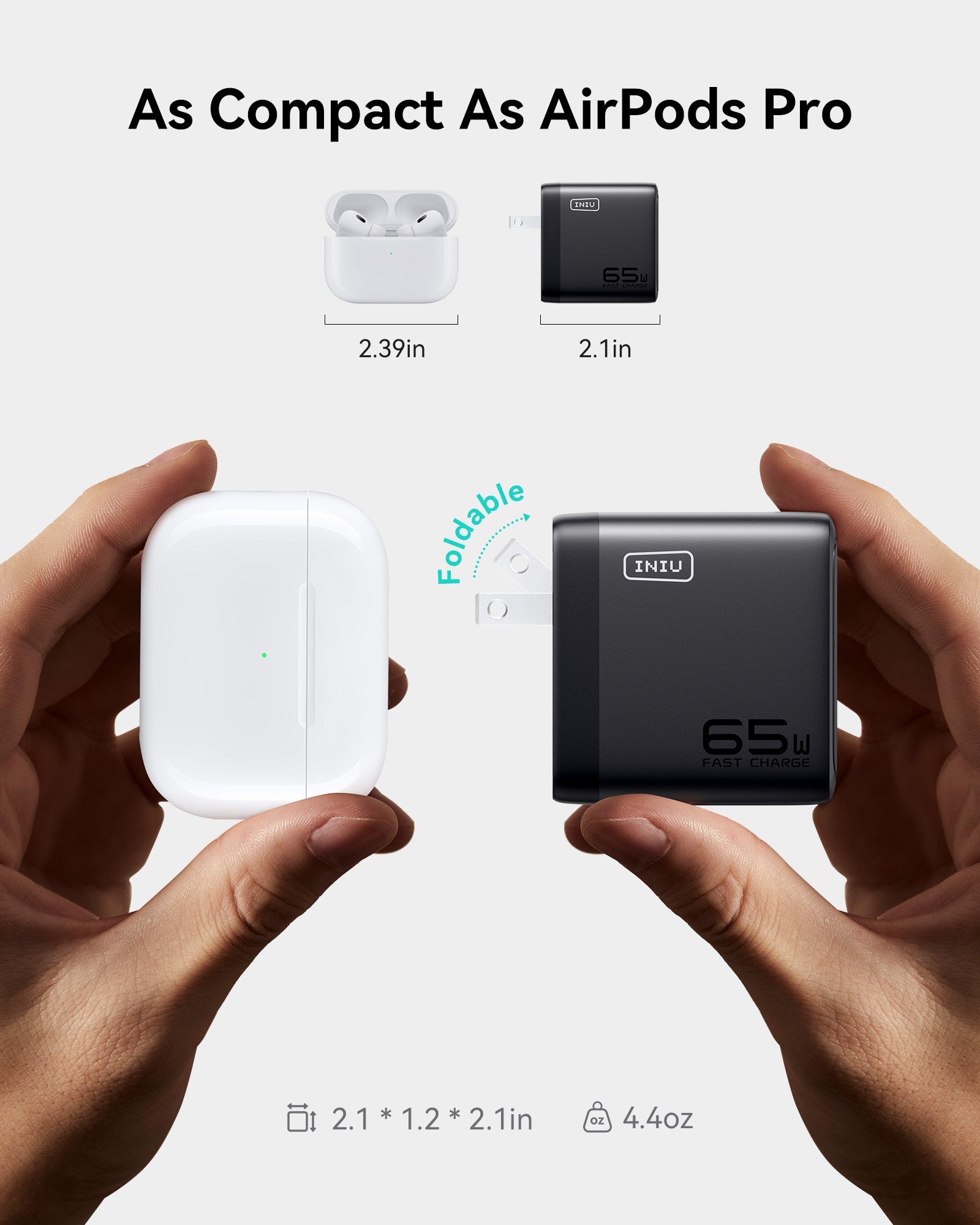 iniu-a21-65w-3-port-gan-fast-charger-compact-travel-wall-charger-with-temp-guard image 5