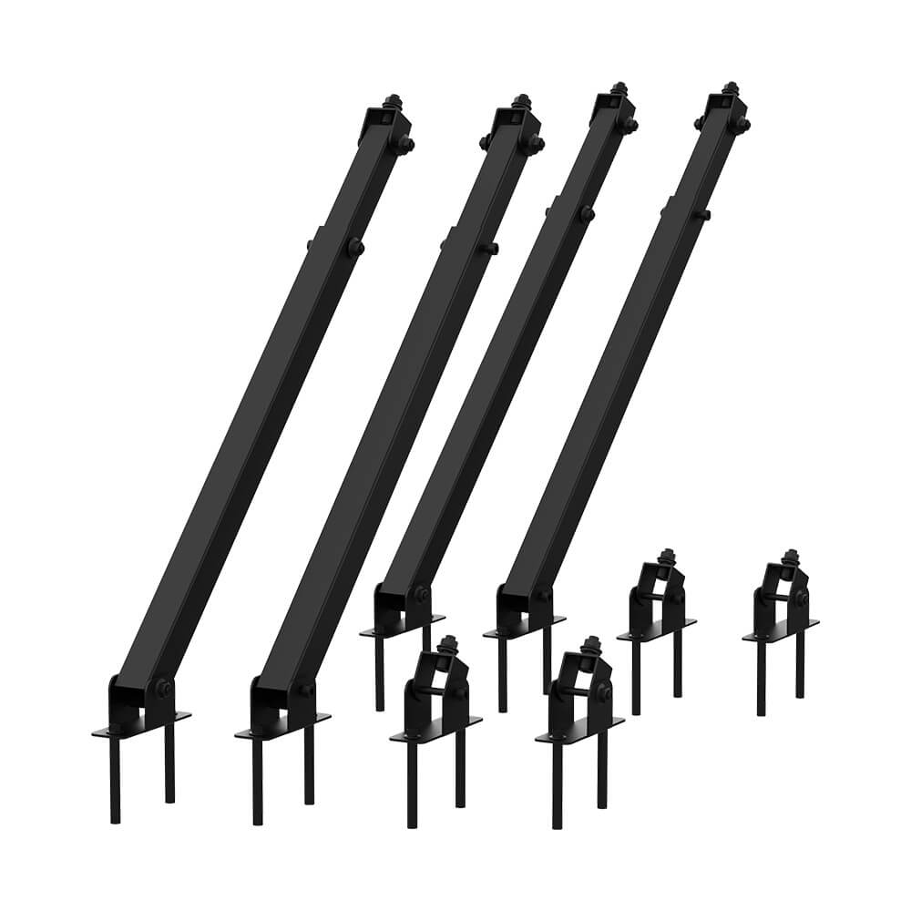 zendure-support-brackets-for-solar-panels-adjustable-20-35-ground-solar-panel-mo image 7