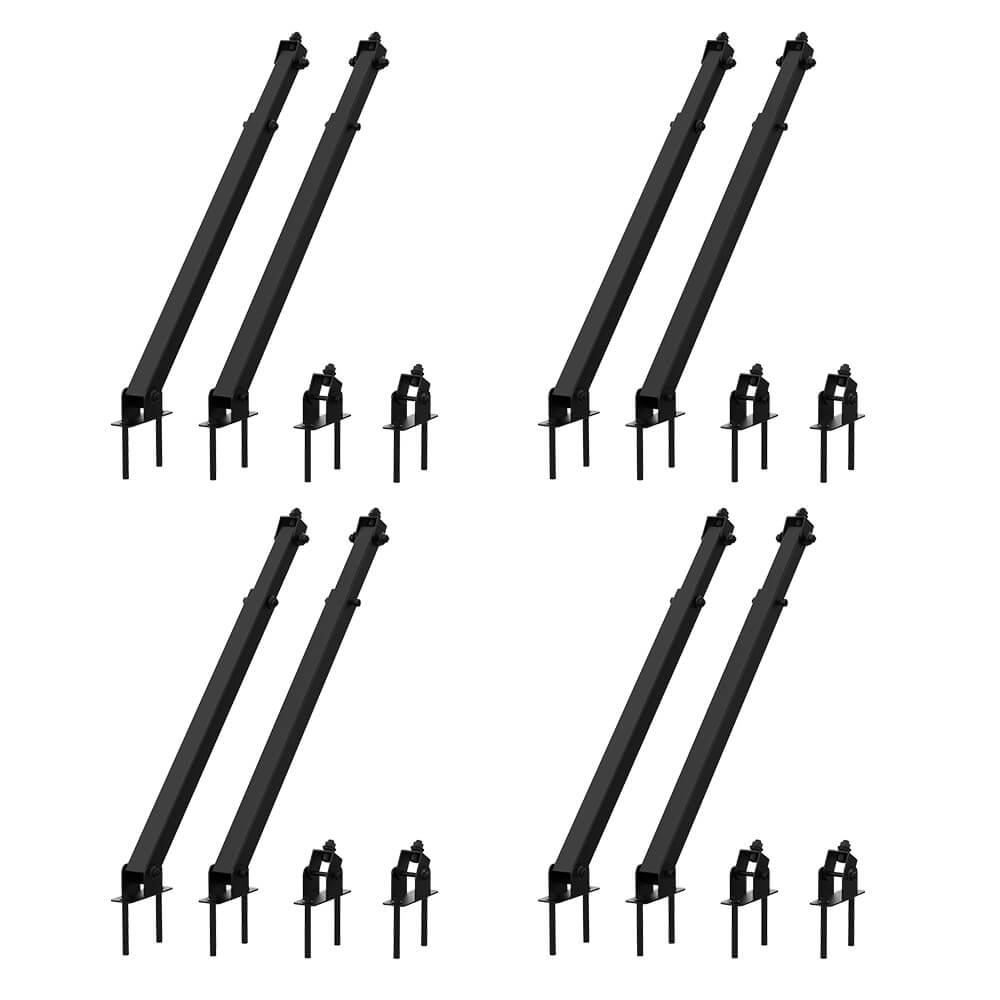 zendure-support-brackets-for-solar-panels-adjustable-20-35-ground-solar-panel-mo image 8