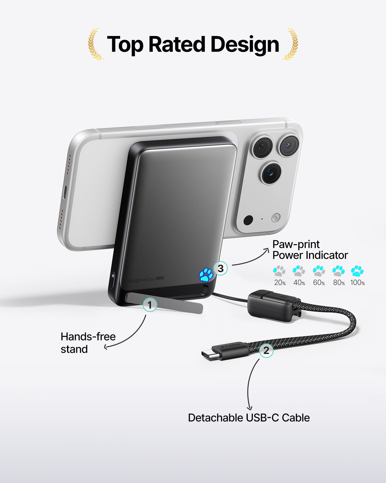 iniu-snapgo-p73-qi2-15w-magnetic-slim-power-bank-10000mah-with-45w-pd-wired-char image 7