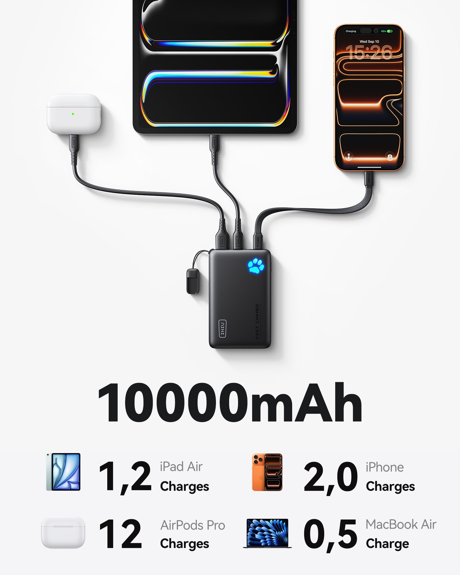 iniu-pawsible-p41-power-bank-45w-10000mah-tinycell-dual-usb-c-in-out-fast-charge image 6