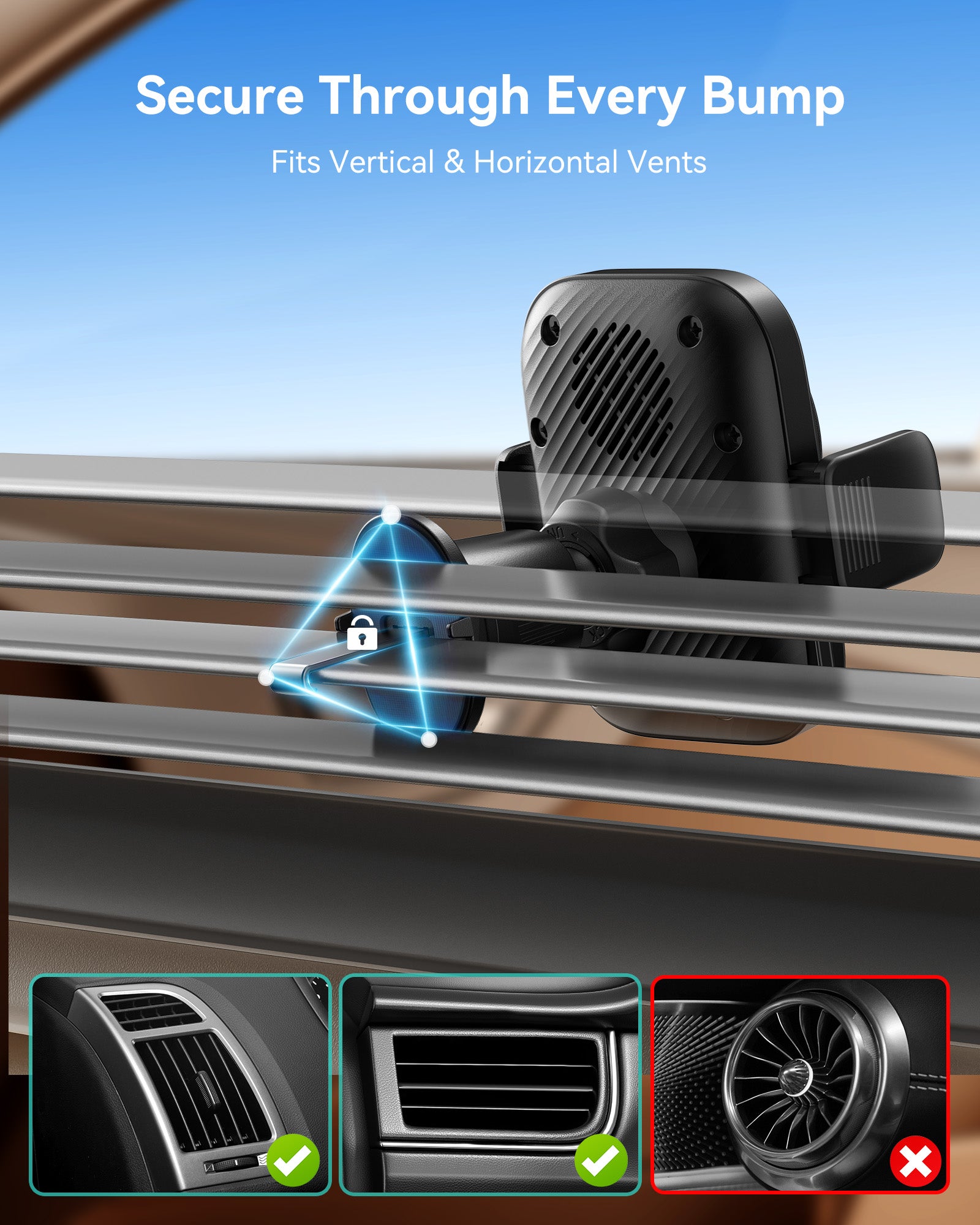 iniu-snapgo-v11-qi2-15w-magnetic-wireless-car-charger-with-anti-bump-clamp-mount image 6