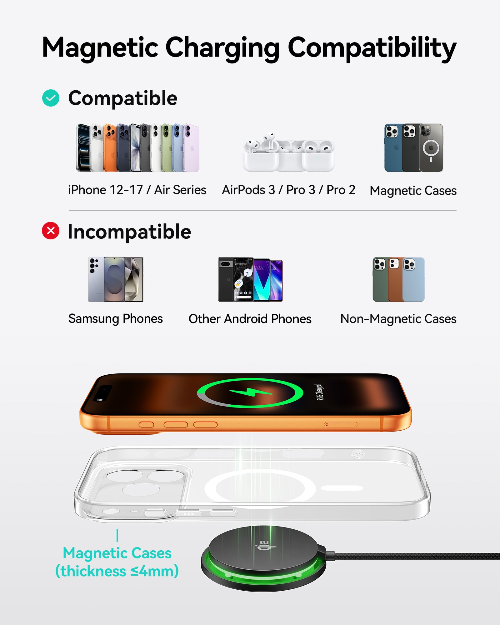 iniu-snapgo-w11-qi2-15w-magnetic-wireless-charger-with-turbo-cooling-fan-and-led image 7