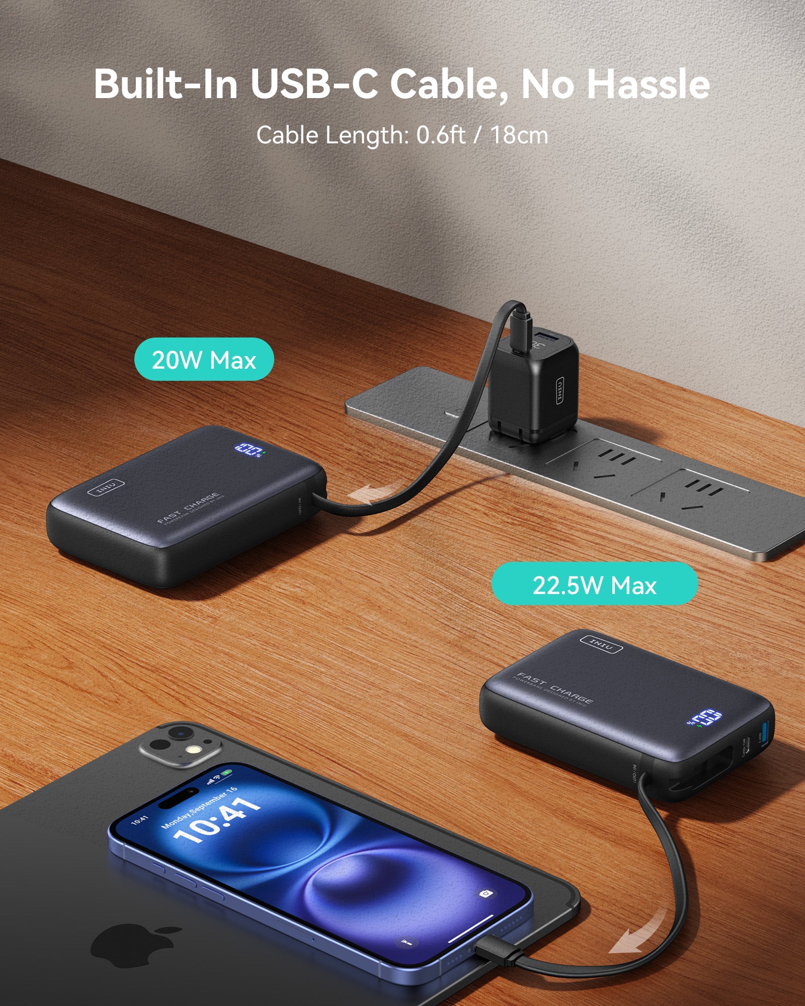 iniu-20000mah-pd-20w-power-bank-with-built-in-usb-c-cable-tinycell-compact image 7