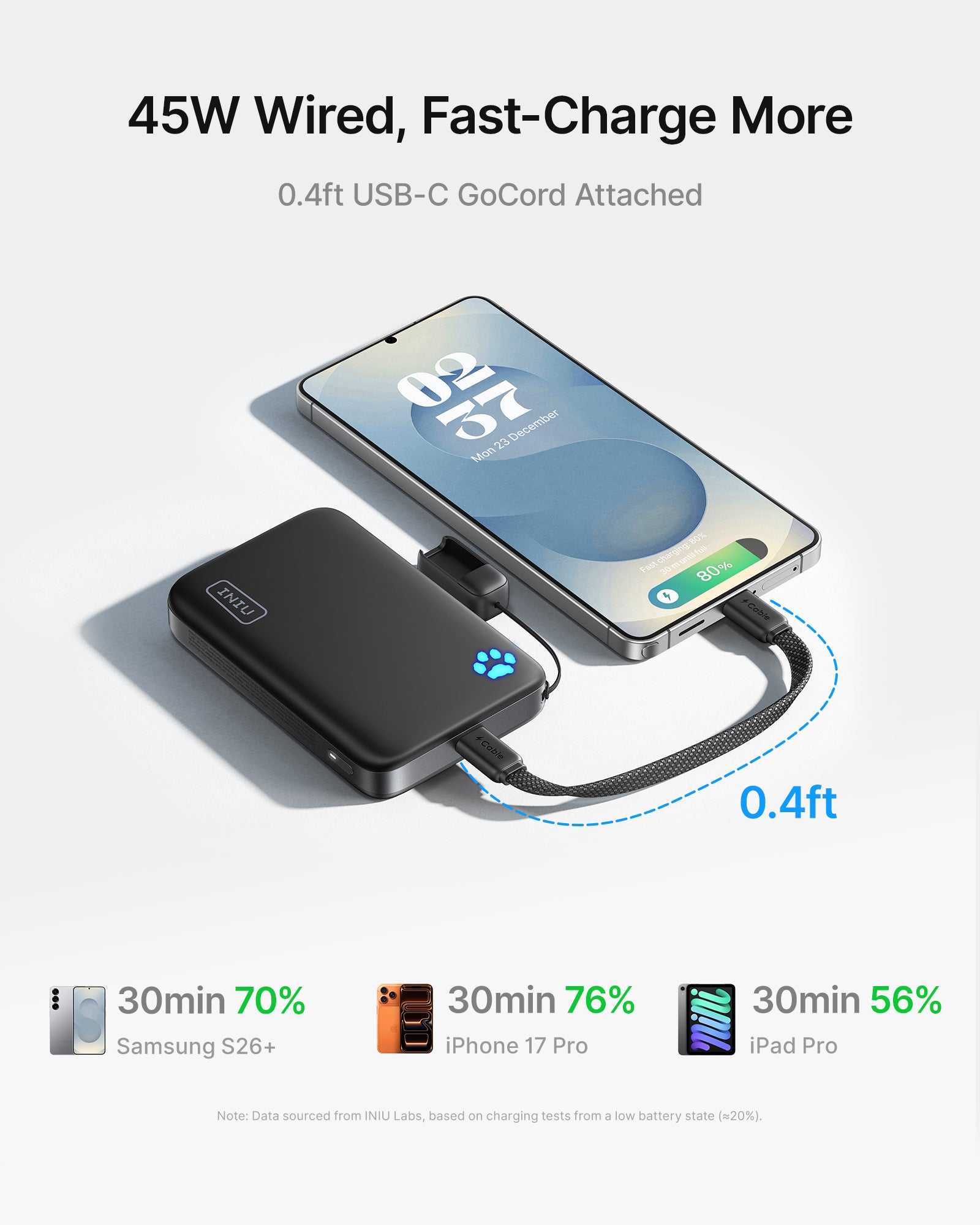 iniu-snapgo-p771-qi2-2-25w-magnetic-power-bank-10000mah-tempguard-3-0-cooling-fo image 7