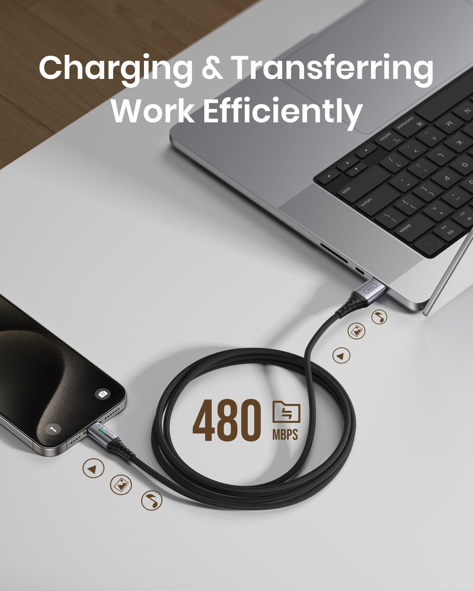 iniu-d5c-qc3-0-fast-charging-usb-type-c-cable-3-pack-1-6ft-6-6ft-x2-3-1a-usb-a-t image 8