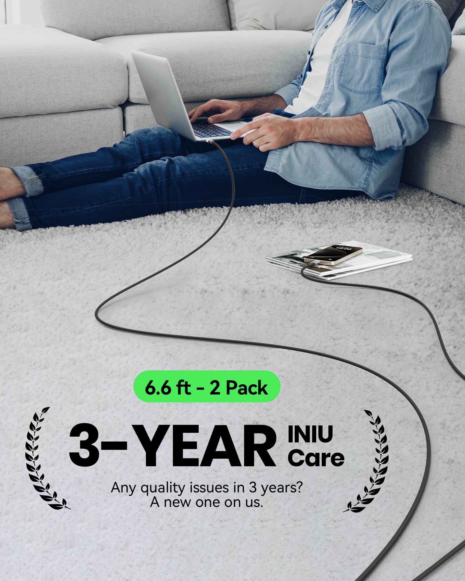 iniu-d5cc-100w-usb-c-to-c-cable-6-6ft-2-pack-with-pd-fast-charging-for-macbook-i image 8