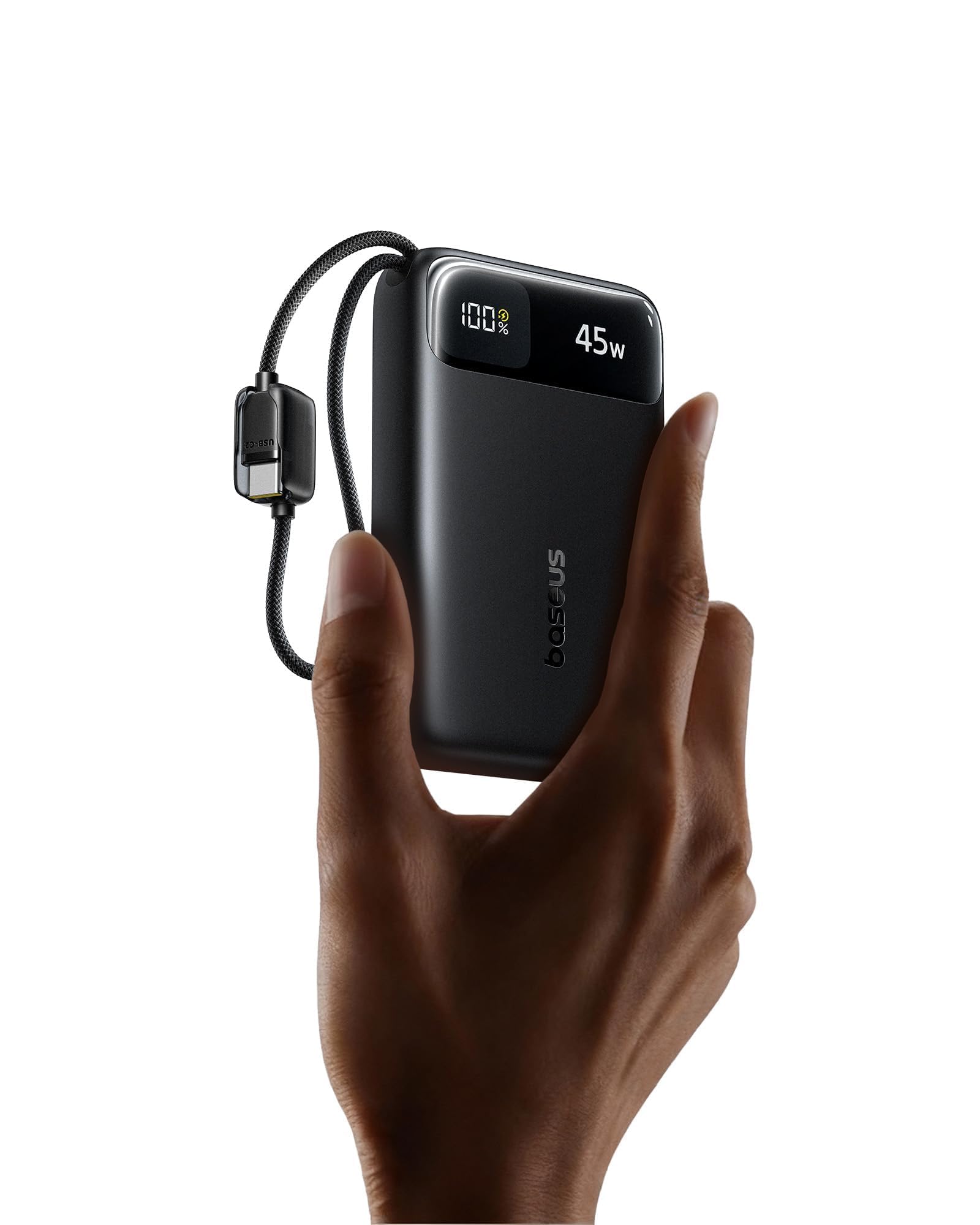 baseus-20000mah-compact-45w-power-bank-with-built-in-usb-c-cables-ccc-certified- image 1