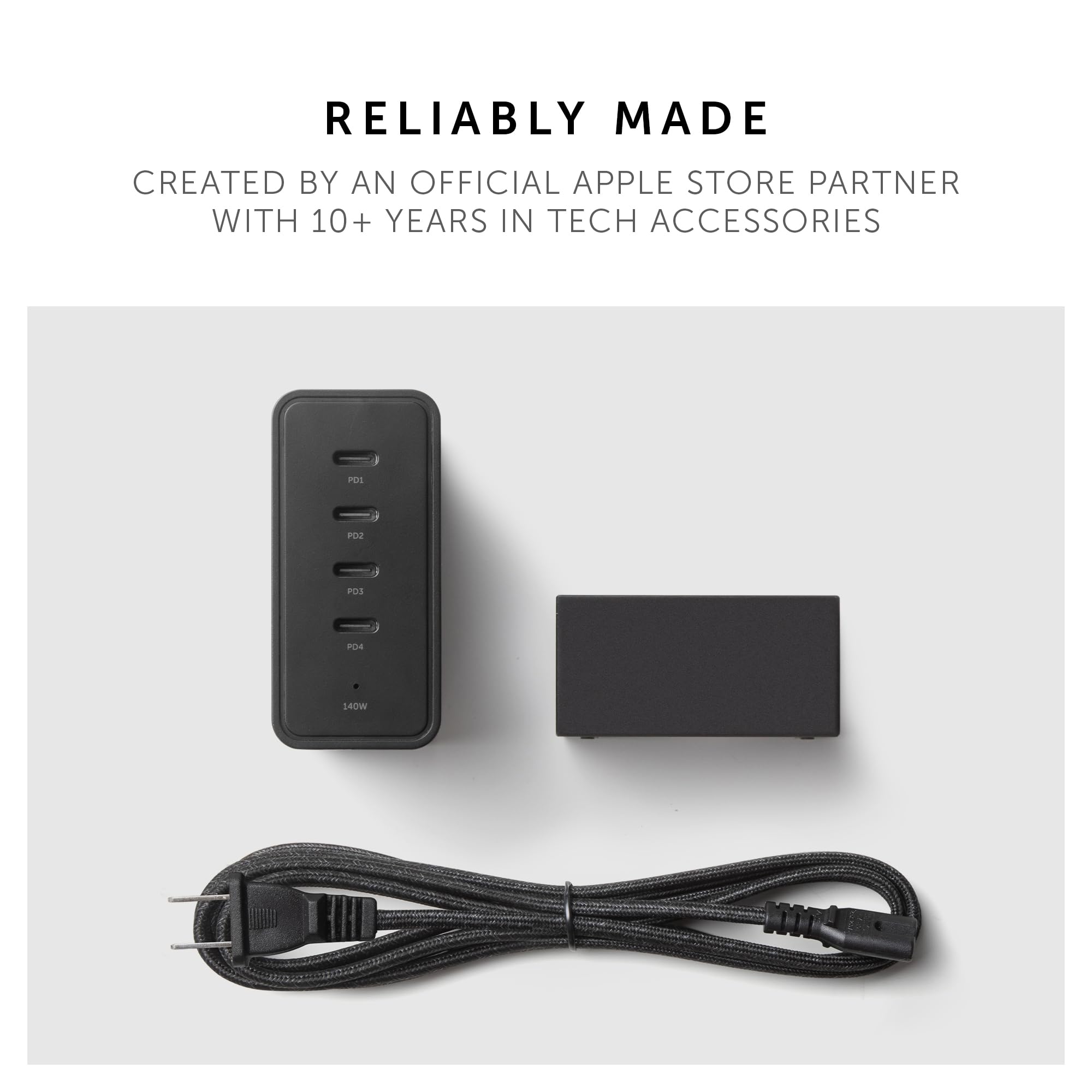 native-union-fast-gan-charger-pd-140w-4-port-usb-c-desktop-charging-station-with image 7