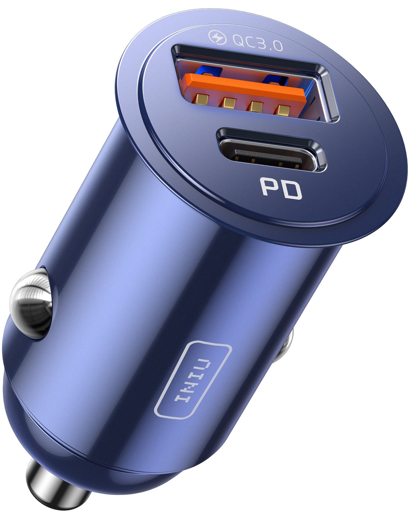 iniu-i710-60w-2-port-fast-car-charger-with-pd-3-0-usb-c-and-qc-3-0-usb image 8