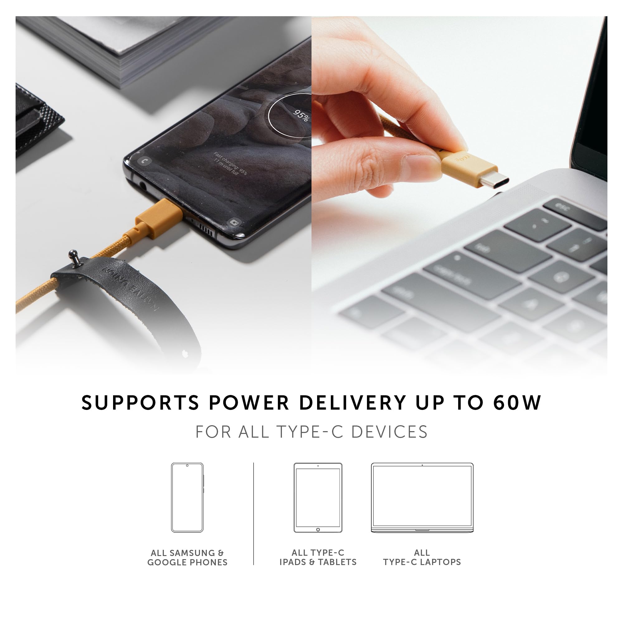 native-union-type-c-belt-cable-4ft-ultra-strong-kevlar-reinforced-usb-c-to-usb-c image 3